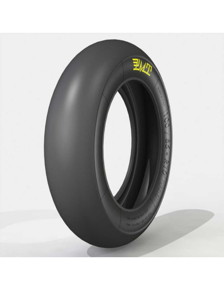 Pneu soft slick PMT TYRES - 100/85-10