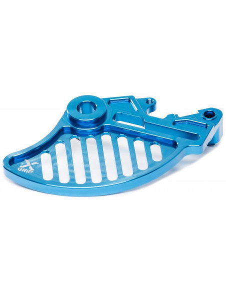 Protection disque de frein arrière X-GRIP Bleu - KTM SX - SXF 2013-2022 - HUSQVARNA FC - TC 2014-2022 GAS GAS MC - MCF 2021-2..