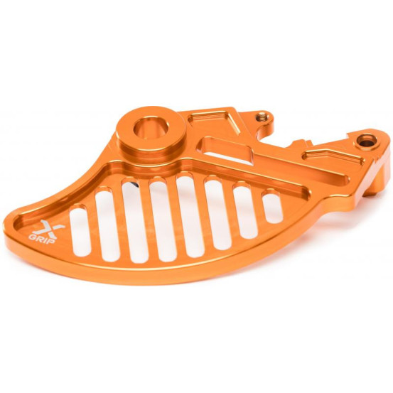 Protection disque de frein arrière X-GRIP Orange - KTM EXC - EXCF - TPI 2004-2022 - HUSQVARNA FE - TE(I) 2014-2022 - GAS GASE..