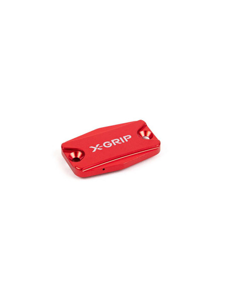 Couvercle de maitre cylindre de frein et d'embrayage X-GRIP Rouge Bracktec - KTM - HUSQVARNA - GAS GAS