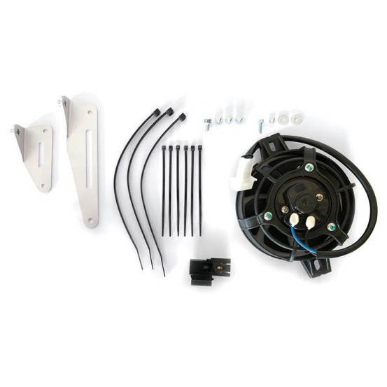 Kit ventilateur X-GRIP complet - KTM TPI 2018-2023 EXCF 2017-2023 - HUSQVARNA TEI-FE 2018-2023 GAS GAS EC-ECF 2021-2023