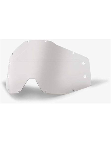 Ecran Forecast pour masque cross 100% Racecraft 1/Accuri 1/Strata 1 - Clair