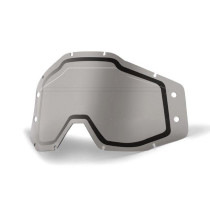 Ecran Forecast pour masque cross 100% Racecraft 1/Accuri 1/Strata 1 - Double Sonic Bumps Fumé