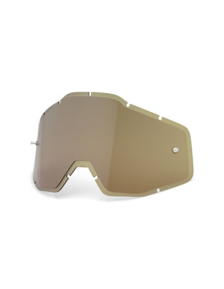 Ecran injecté pour masque cross 100% Racecraft 1/Accuri 1/Strata 1 - Olive