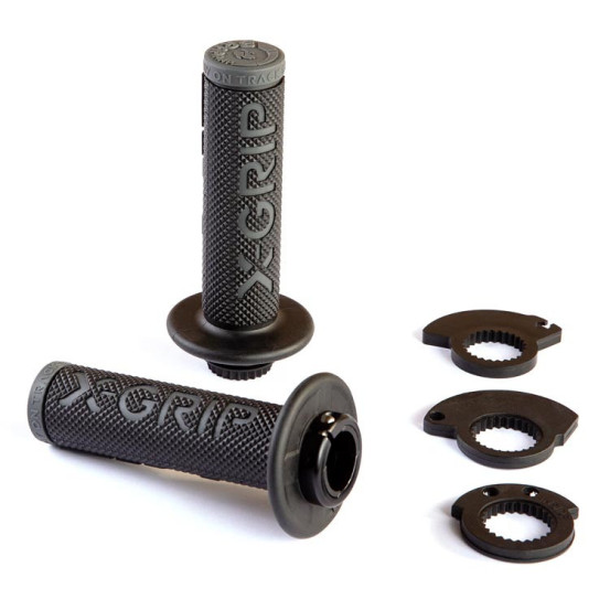 Poignée X-GRIP Lock-on Noir-Gris