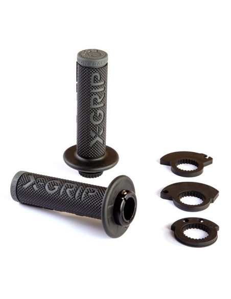 Poignée X-GRIP Lock-on Noir-Gris