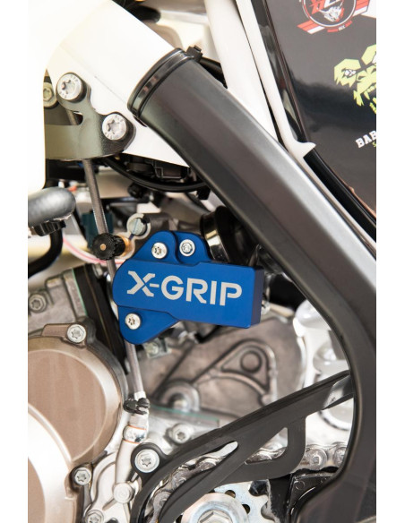Protection capteur TPS X-GRIP Bleu - KTM TPI 250 / 300 2018-2023 - HUSQVARNA TEI 2018-2022 GAS GAS EC 2021-2023