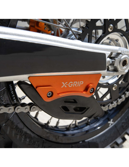 Protection de bras oscillant X-GRIP Orange KTM Husqvarna SX SX F / TC FC 2023-2026 EXC F TBI / FE / TBI 2024-2026