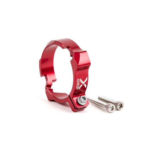 Protection de bride d'échappement X-GRIP Rouge - KTM TPI-SX 2017-2022 - HUSQVARNA TEI-TC 2017-2023