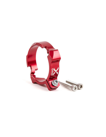 Protection de bride d'échappement X-GRIP Rouge - KTM TPI-SX 2017-2022 - HUSQVARNA TEI-TC 2017-2023