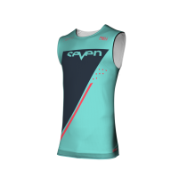 Débardeur enfant Seven 22.1 Zero Echelon - Aruba Bleu Turquoise