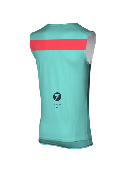 Débardeur enfant Seven 22.1 Zero Echelon - Aruba Bleu Turquoise