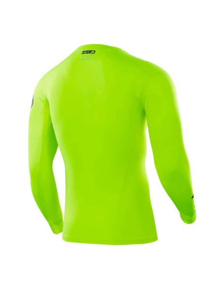 Maillot compression SEVEN 16.2 Zero Blade Jaune Fluo