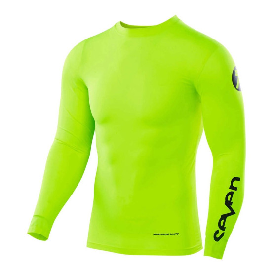 Maillot compression SEVEN 16.2 Zero Blade Jaune Fluo