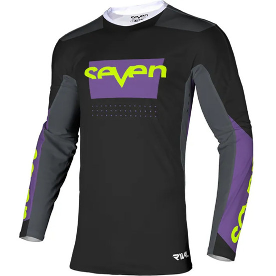 Maillot cross enfant Seven 23.2 Rival Division - Noir