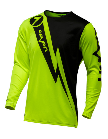Maillot cross SEVEN 17.1 Annex Volt - Jaune Fluo