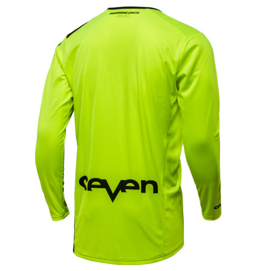 Maillot cross SEVEN 17.1 Annex Volt - Jaune Fluo