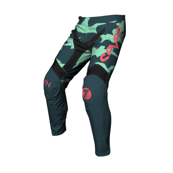 Pantalon cross Enfant SEVEN 21.1 Vox Pursuit - Vert Menthe