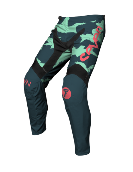 Pantalon cross Enfant SEVEN 21.1 Vox Pursuit - Vert Menthe