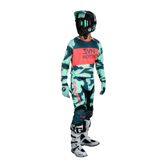 Pantalon cross Enfant SEVEN 21.1 Vox Pursuit - Vert Menthe