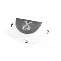 Protection de couvercle de carter d'embrayage X-GRIP Argent - KTM EXC-TPI 250 / 300 2017-2023 - HUSQVARNA TE-TEI 250 / 300 20..