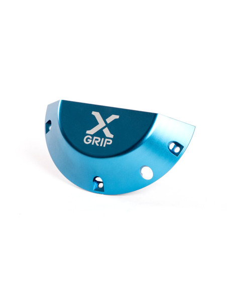 Protection de couvercle de carter d'embrayage X-GRIP Bleu - KTM EXC-TPI 250 / 300 2017-2023 - HUSQVARNA TE-TEI 250 / 300 2017..