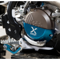 Protection de couvercle de carter d'embrayage X-GRIP Bleu - KTM EXC-TPI 250 / 300 2017-2023 - HUSQVARNA TE-TEI 250 / 300 2017.. 2