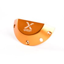 Protection de couvercle de carter d'embrayage X-GRIP Orange - KTM EXC-TPI 250 / 300 2017-2023 - HUSQVARNA TE-TEI 250 / 300 20..