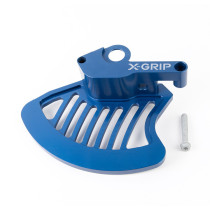 Protection de disque de frein avant X-GRIP Bleu - KTM 2016-2022 - HUSQVARNA 2016-2023 GAS GAS 2021-2023