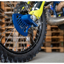 Protection de disque de frein avant X-GRIP Bleu - KTM 2016-2022 - HUSQVARNA 2016-2023 GAS GAS 2021-2023 2