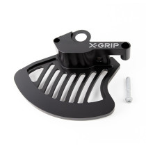 Protection de disque de frein avant X-GRIP Noir - KTM 2016-2022 - HUSQVARNA 2016-2022 GAS GAS 2021-2023