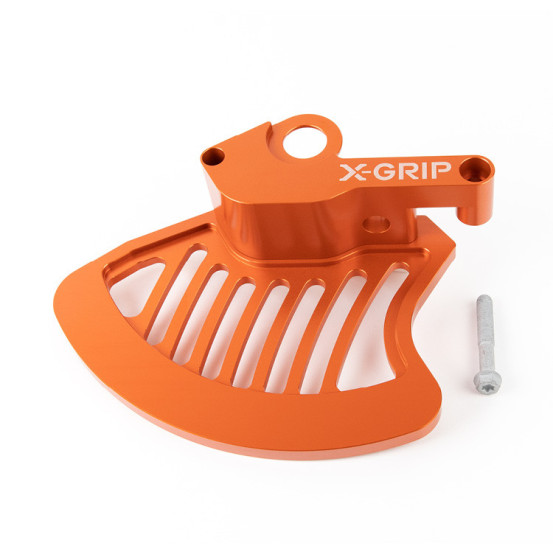 Protection de disque de frein avant X-GRIP Orange - KTM 2016-202 - HUSQVARNA 2016-2023 GAS GAS 2021-2023
