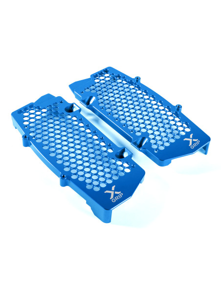 Protections de radiateurs X-GRIP Bleu - KTM-HUSQVARNA