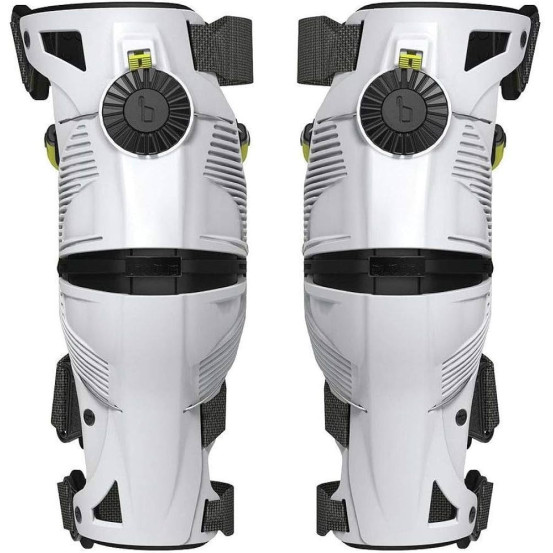 Genouilleres Ortheses MOBIUS X8 - Blanc Jaune