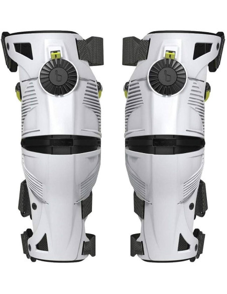 Genouilleres Ortheses MOBIUS X8 - Blanc Jaune