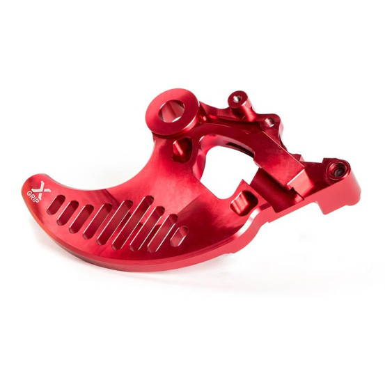 Protection disque de frein arrière X-GRIP Rouge - BETA RR 2009-2021 XTRAINER 250 2017-2021 300 2015-2021