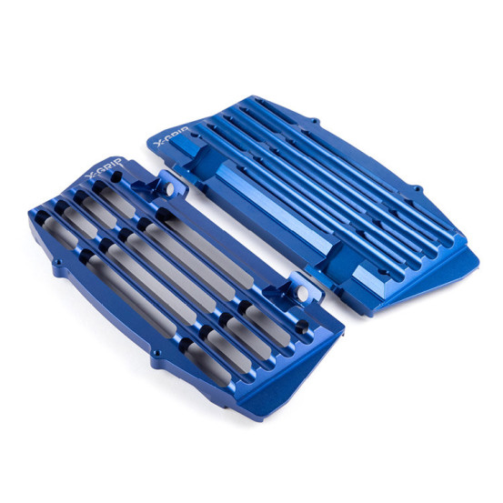 Protections de radiateurs X-GRIP Airforce Bleu - KTM TPI 250 / 300 2020-2022 SX 250 2019-202 - HUSQVARNA TC 250 2019-2022 TEI..