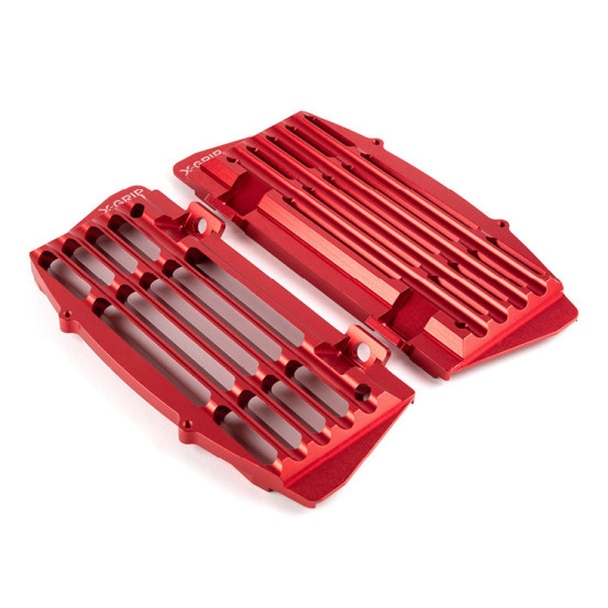 Protections de radiateurs X-GRIP Airforce Rouge - KTM TPI 250 / 300 2020-2022 SX 250 2019-202 - HUSQVARNA TC 250 2019-2022 TE..
