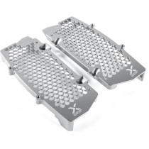 Protections de radiateurs X-GRIP Argent - KTM 2019-2022 - HUSQVARNA 2019-2022 - GAS GAS 2021-2023