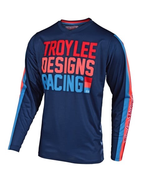 Maillot cross enfant Troy Lee Designs 2020 GP Air Premix 86 - Bleu