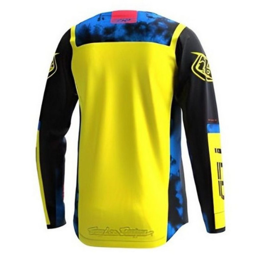 Maillot cross enfant Troy Lee Designs 2023 GP Astro - Noir Jaune