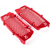 Protections de radiateurs X-GRIP Rouge - KTM 2019-2022 - HUSQVARNA 2019-2022 - GAS GAS 2021-2023