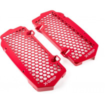 Protections de radiateurs X-GRIP Rouge KTM Husqvarna SX SX F / FC TC 2023 - 2026 TBI EXC F / TBI FE 2024-2026