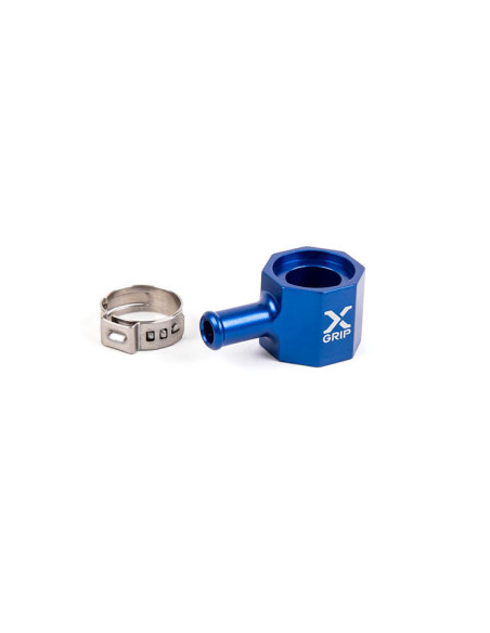 Raccord de réservoir renforcé X-GRIP Bleu - KTM TPI - SXF - EXCF - HUSQVARNA TEI - FC - FE