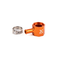 Raccord de réservoir renforcé X-GRIP Orange - KTM TPI - SXF-EXCF - HUSQVARNA TEI - FC - FE