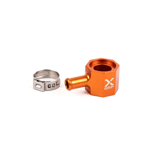 Raccord de réservoir renforcé X-GRIP Orange - KTM TPI - SXF-EXCF - HUSQVARNA TEI - FC - FE