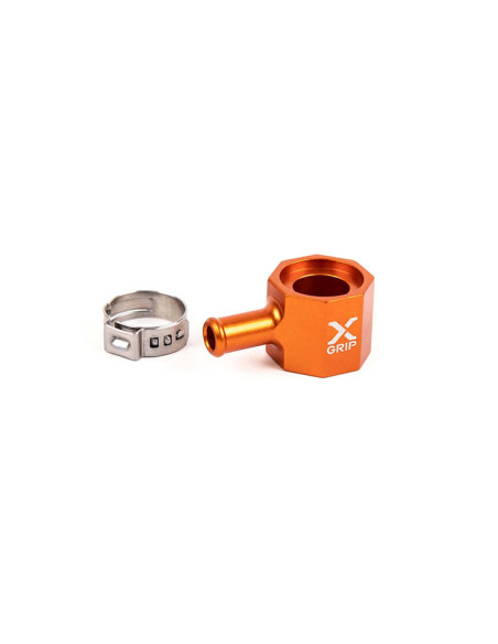 Raccord de réservoir renforcé X-GRIP Orange - KTM TPI - SXF-EXCF - HUSQVARNA TEI - FC - FE