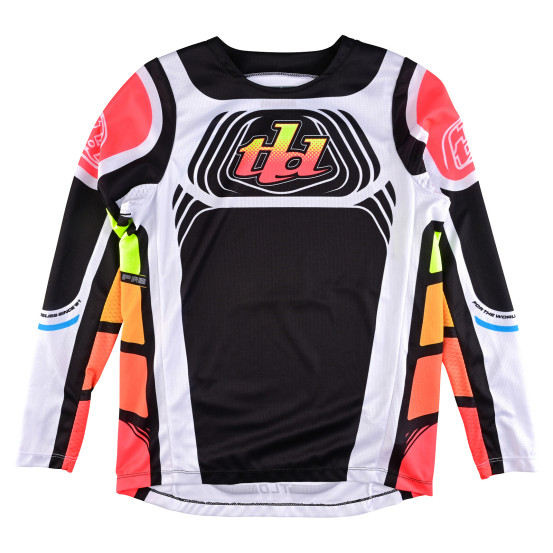Maillot cross enfant Troy Lee Designs GP Pro Wavez - Noir Multicouleur
