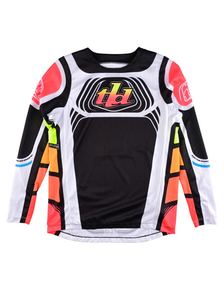 Maillot cross enfant Troy Lee Designs GP Pro Wavez - Noir Multicouleur