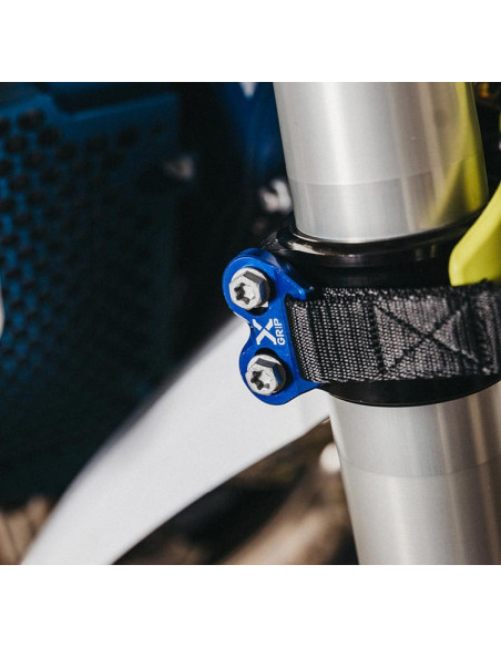 Sangle de levage vissée X-GRIP Noir - KTM 2002-2022 - HUSQVARNA 2014-2022 GAS GAS 2021-2023 - BETA 2013-2023